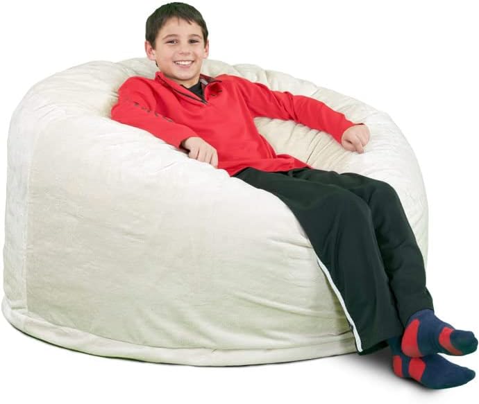 ULTIMATE SACK – Sillas tipo puff en varios tamaños y colores Muebles gigantes con relleno de espuma fundas lavables a máquina, costuras dobles
