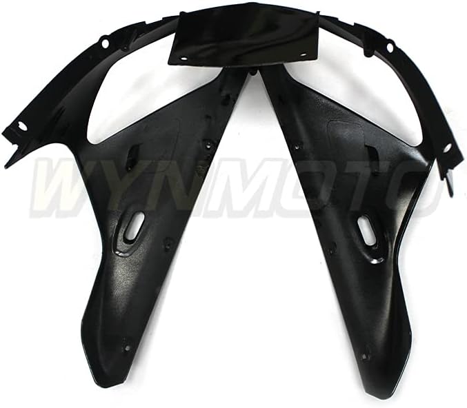 WYNMOTO Kit de carenado completo de plástico negro rojo apto para Yamaha 2002 2003 YZF1000 R1 02 03 YZF R1 ABS Molde de inyección de motocicleta