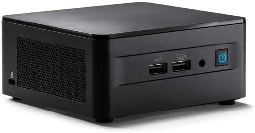 Intel NUC13 Tiny Client Mini PC de escritorio 13 12-Core i7-1360P 32GB DDR4 1TB NVMe SSD 1TB HDD Iris Xe Graphics WiFi 6E RJ-45 2 x Thunderbolt4 2 x