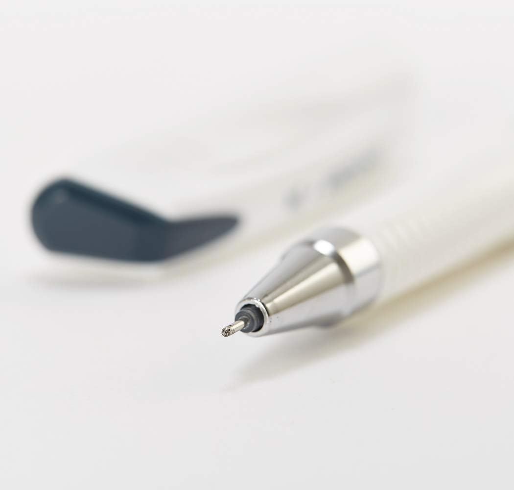 czxwyst 8665 Bolígrafos de tinta de gel con patrón de porcelana de orquídea, punta fina de 0.020 in (negro, paquete de 12)