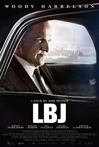 LBJ (2017) Original Authentic Movie Poster 27×40 – Dbl-Sided – Woody Harrelson – Jennifer Jason Leigh – Bill Pullman – Richard Jenkins