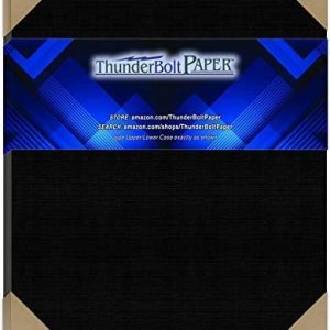 25 hojas de papel de cubierta de lino negro 80# -9 x 12 pulgadas (9 x 12 pulgadas) tamaño del marco y bloc de bocetos – Peso de la tarjeta – Tinte 25 hojas de papel de cubierta de lino negro 80# -9 x 12 pulgadas (9 x 12 pulgadas) tamaño del marco y bloc de bocetos – Peso de la tarjeta – Tinte