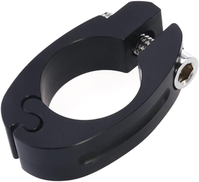 SUPVOX Accesorios para reloj de motocicleta, esfera negra con manecillas que brillan en la oscuridad, se adapta a manillares de 78 y 1 pulgada
