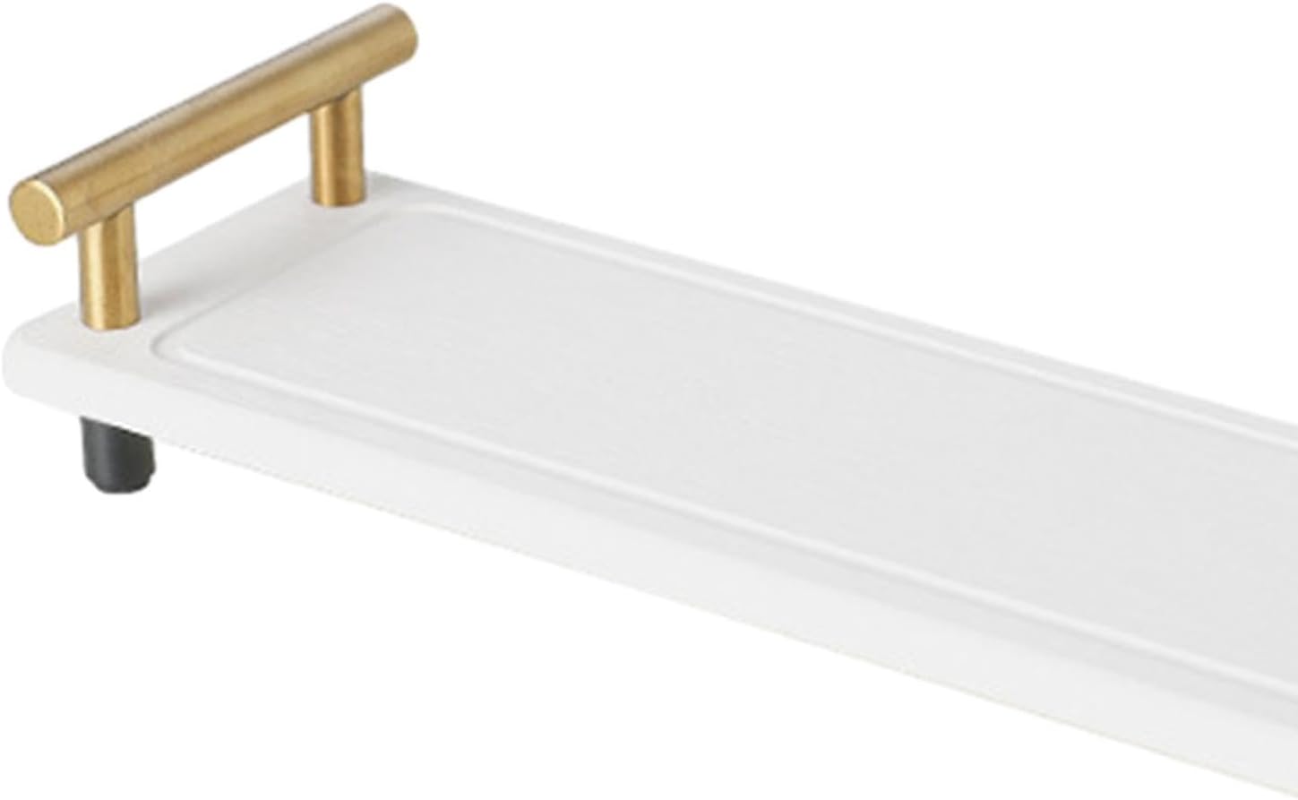 MagiDeal Organizador de fregadero de baño de secado instantáneo, bandeja de mostrador, soporte dispensador de jabón de esponja, almacenamiento