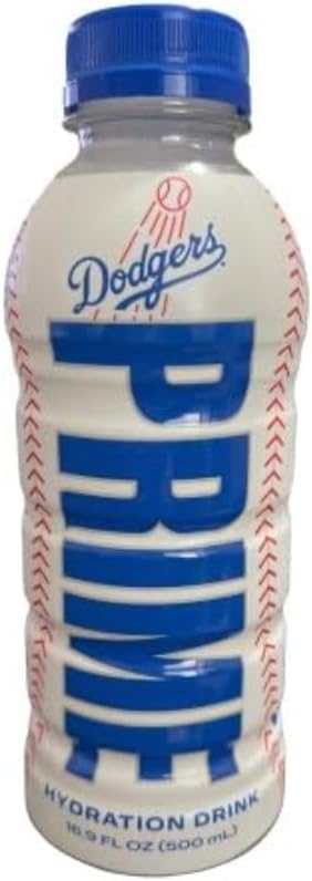 Prime Sports Drink Edición Especial Los Angeles Dodgers – Una botella de 16.9 onzas líquidas de bebida de hidratación