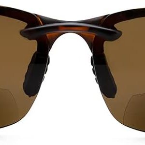 VITENZI Bifocal Sunglasses Semi Rimless Wraparound Reading Sun Tinted Glasses with Readers – Monza VITENZI Bifocal Sunglasses Semi Rimless Wraparound Reading Sun Tinted Glasses with Readers – Monza