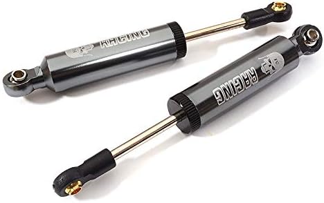 Integy Modelo RC C29489GUN mecanizado 3.465 in amortiguadores todoterreno con resorte interno para oruga escala 110
