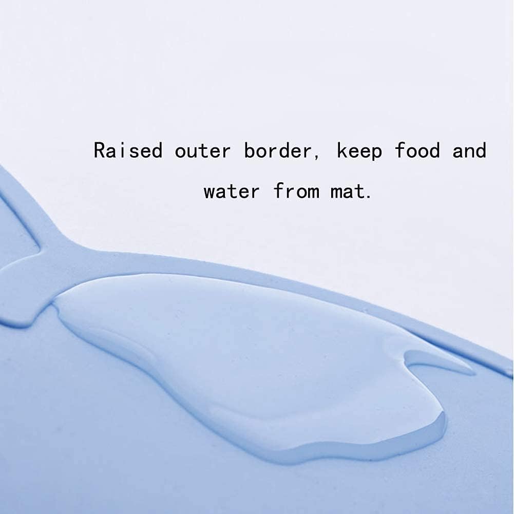 Tapete de comida para gatos, mantel individual, tapete de alimentación para gatos, tapete de silicona de alta calidad, antideslizante, impermeable,