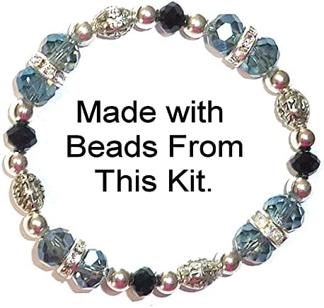 Surtido de cuentas sueltas, manualidades, proyectos de bricolaje de pulseras, kit de cuentas, múltiples colores a granel de cuentas de semillas, kit