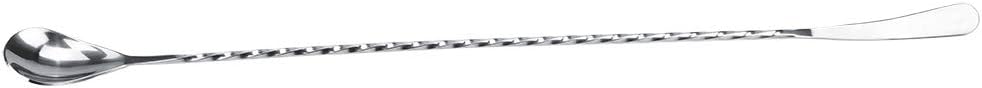 15.8in Bar Spoon, Stainl Steel Mixing Spoon,Bar Cocktail Shaker Spoon,Mixing Drink Puddler Mixer,Cocktail Stirring Spoon for Home and bar Use