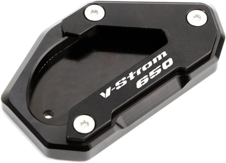 Motorcycle Side Stand pad Motorcycle Kickstand Extension Plate Side Stand Enlarge Pad for Suzuki V-Strom 650 DL650 650XT 2012 2013 2014 2015-2022