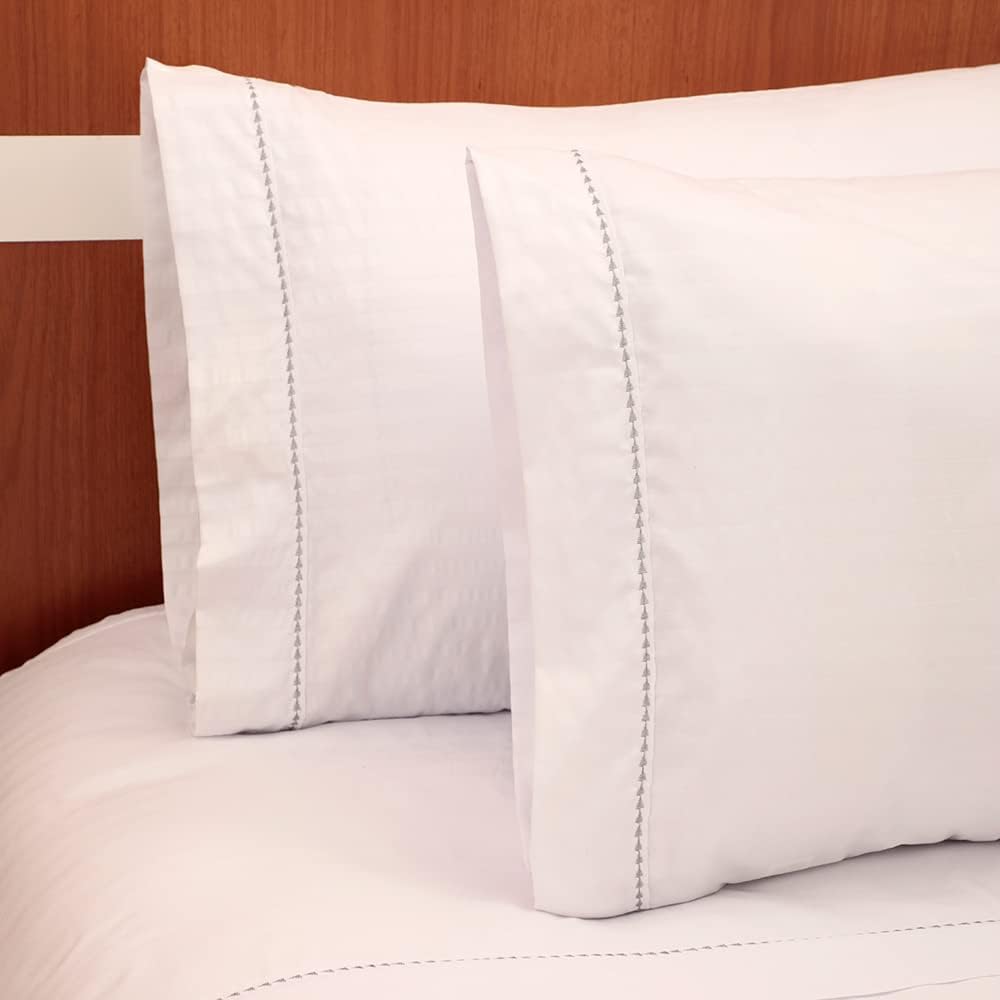 Homii Hotel – Juego de sábanas y fundas de almohada de lujo con bolsillos de 16 pulgadas de profundidad, microfibra ultrasuave, fácil ajuste,