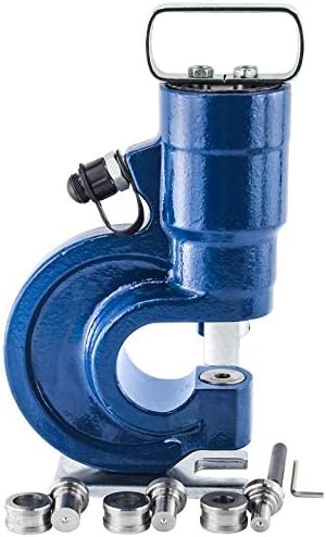 Agujero hidráulico portátil hidráulico de la hoja de metal 35T perfora abajo herramientas 39.4 ft m agujero de espesor que hace la herramienta