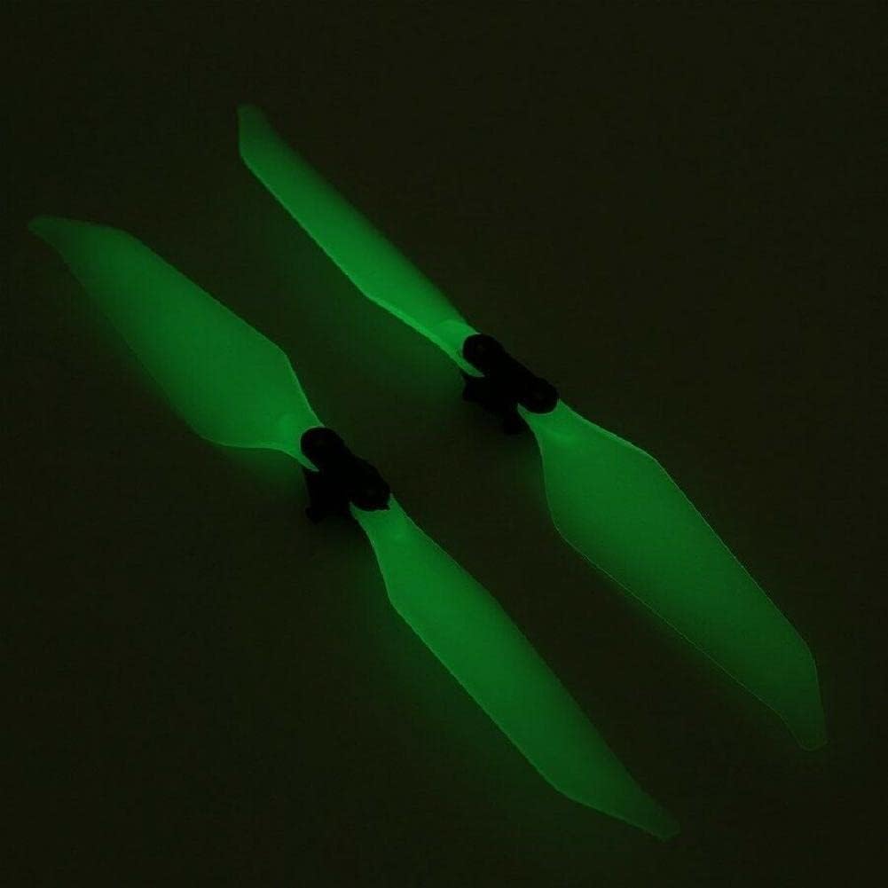2 pares verde luminoso 8331 de bajo ruido cuchillas hélice para DJI Mavic pro drone platino repuesto accesorio