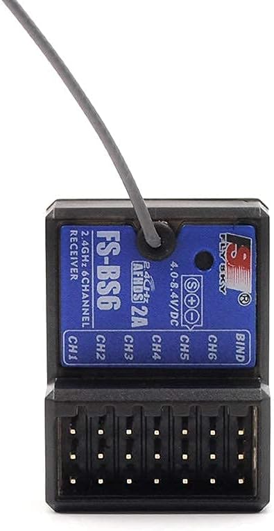 Flysky FS-BS6 Receptor 2.4Ghz 6CH AFHDS2 para Flysky FS-GT5 FS-IT4S Transmisor