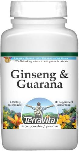 Eleuthero y Guaraná Combinación en Polvo (4 oz, ZIN 516357)
