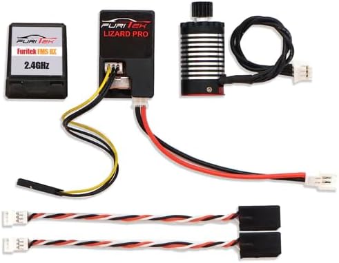 FURITEK Monster – Sistema de alimentación sin escobillas con receptor para FCX24 Smasher – Actualización electrónica para juguetes de control