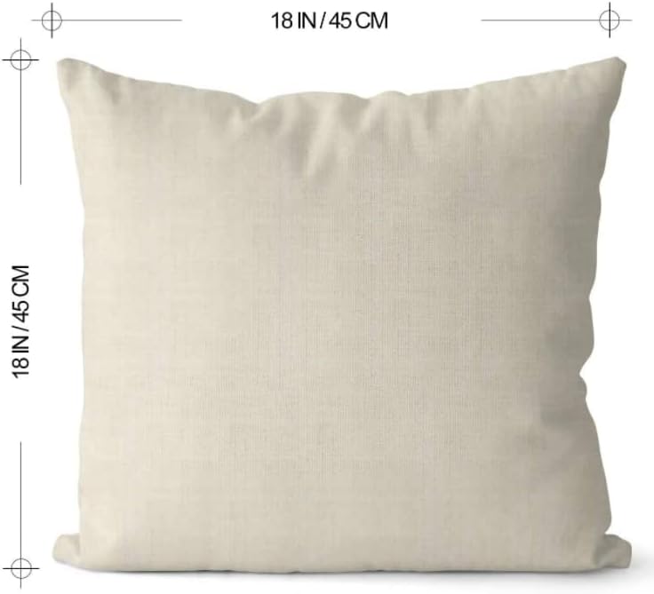 Fundas de almohada de otoño de 18 x 18 pulgadas, funda de almohada de lino para sofá, casa de campo, Acción de Gracias, decoraciones de otoño