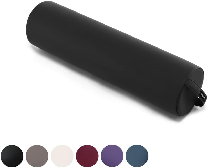 Almohada redonda de masaje de 21.5 pulgadas de largo x 5.5 pulgadas de ancho