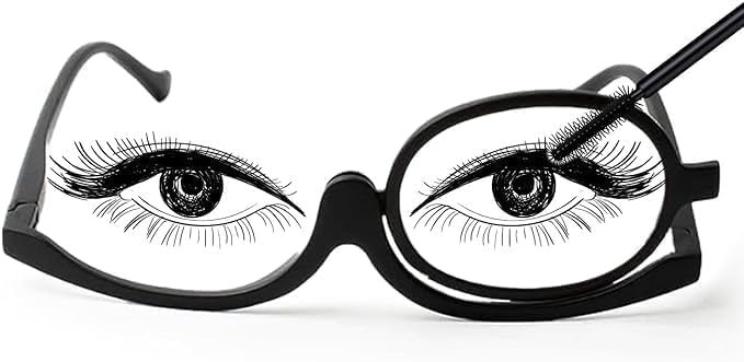 VICCI Lentes de lectura de maquillaje  Lectores cosméticos duraderos y ligeros, lentes de aumento para mujer