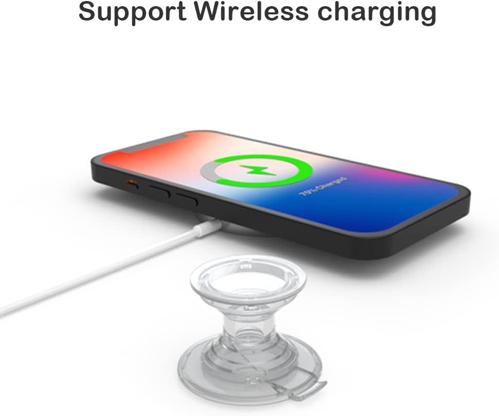 GRIPONG – Soporte plegable para teléfono móvil con forma de concha de mar con purpurina para teléfono inteligente, tableta, accesorio de teléfono