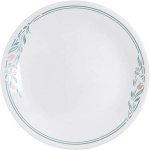 Corelle Livingware – Plato de almuerzo de 8-12 pulgadas, Rosemarie Corelle Livingware – Plato de almuerzo de 8-12 pulgadas, Rosemarie
