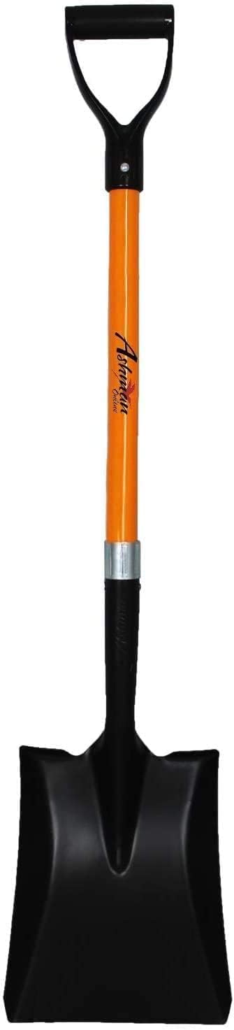 Ashman – Pala de transferencia (paquete de 2)  41 pulgadas de largo agarre D con mango duradero  Una pala multiusos de alta calidad para