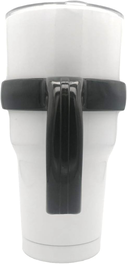 Mango para vaso de 30 onzas, antideslizante para taza de viaje con agarre para vasos aislados al vacío, adecuado para vasos Yeti Rambler, Trail,