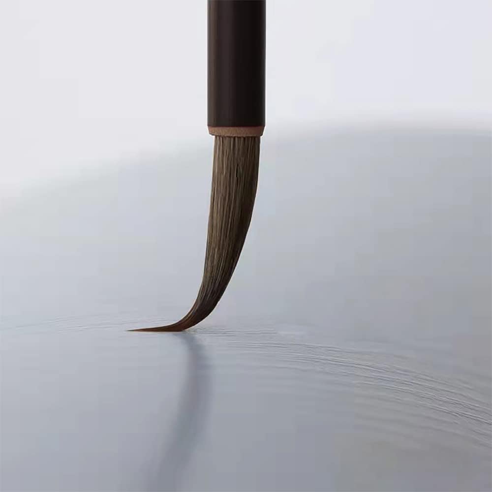 Juego de pinceles de caligrafía china, pinceles de acuarela premium con soporte de bambú enrollable, ideal para Kanji, Sumi japonés, pintura,