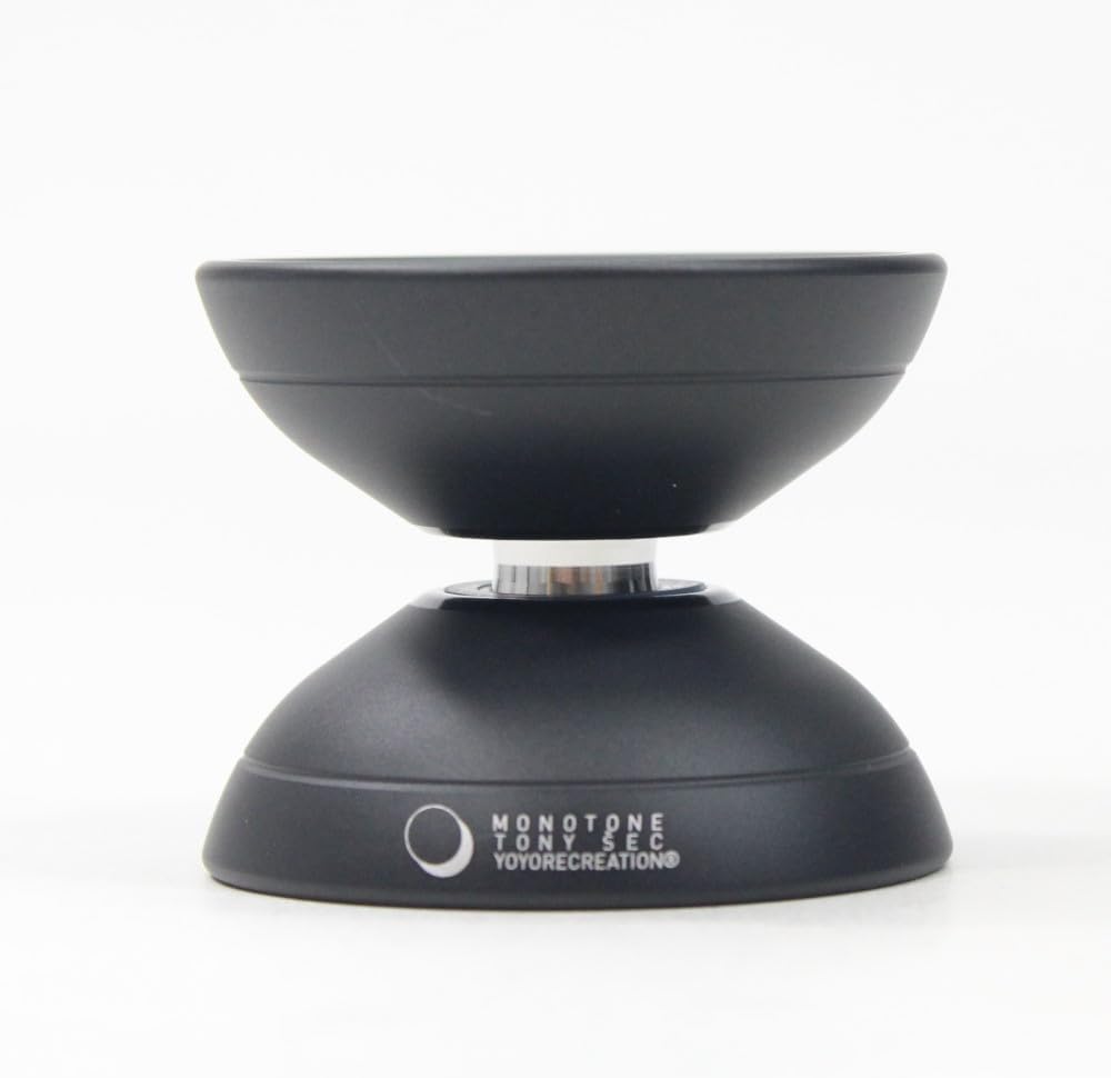 Yoyorecreation Yoyó Monótono – Mono-Metal – Técnico checo Tony ec Signature YoYo (negro)