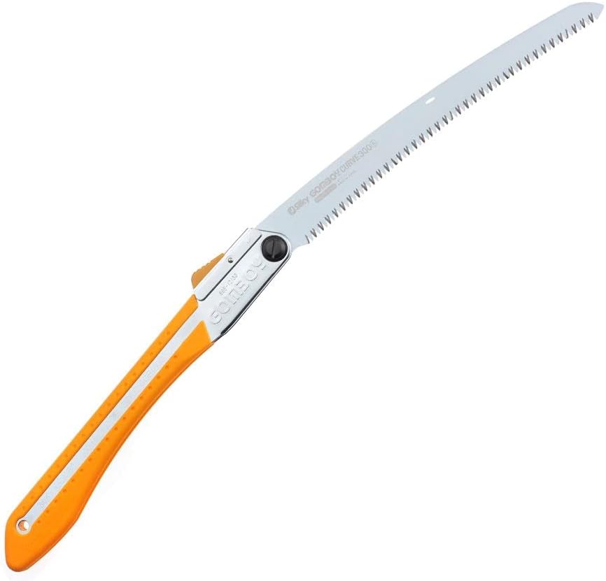 Silky GomBoy Curve – Sierra plegable profesional (11.811 in, dientes grandes) (717-30)
