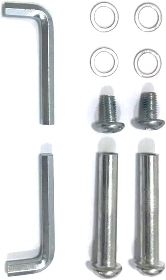 GSHFIGHTING – Juego de 2 ruedas negras de repuesto para maleta, 2.953 in x 0.945 in2.95 x 0.94 pulgadas, ejes de 1.772 in, ruedas de repuesto para