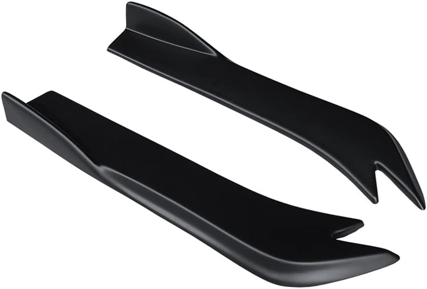 Alerón de borde de parachoques trasero para Kia K5 Optima DL3 2021 2022 2023 Protector de ángulo envolvente Accesorios Trim ABS 2 piezas negro mate