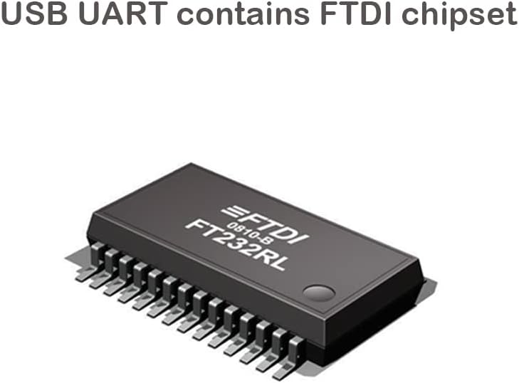 OIKWAN Adaptador USB a RS232 con chip FTDI, convertidor USB a DB9 Serial Hembra Compatible con Windows 10, 8.1, 8, 7, Vista, XP, Linux y Mac OS X