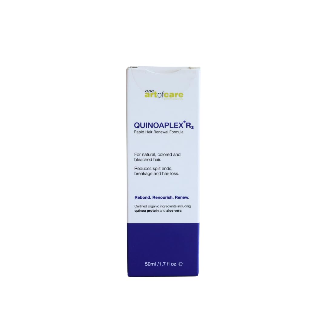R3 Rapid Hair Renewal Formula 50 mL  1.7 fl. oz. con proteína orgánica de quinua y aloe vera