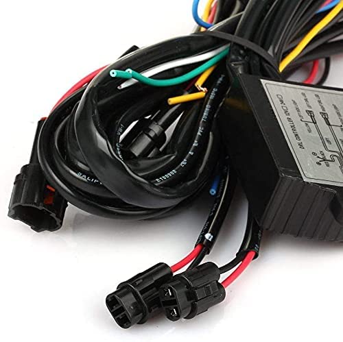 DRL Controller Harness Universal LED Daytime Running Light 12V Automotive Relay Control Switch for Auto Car Automatic ONOff Controller Module Box