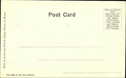 The Old Log House Barton, Vermont VT Original Antique Postcard