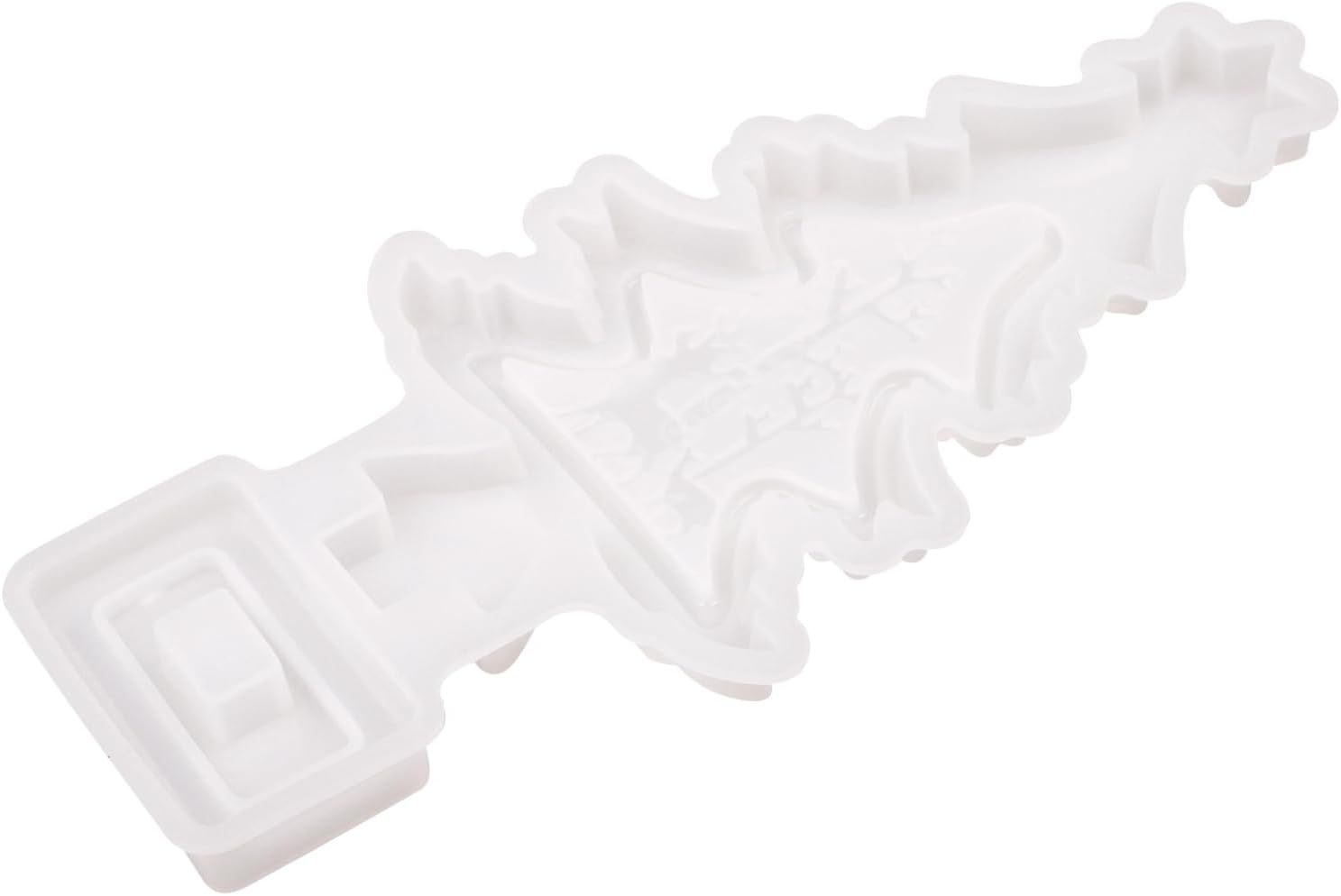 Moldes de silicona de resina navideña, moldes de adorno de cristal de muñeco de nieve de Papá Noel 3D para decoración del hogar, oficina, decoración