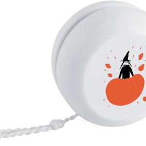 ‘Witch Bursting Out of a Pumpkin ‘ Retro Style Yo-Yo (YY00037146) ‘Witch Bursting Out of a Pumpkin ‘ Retro Style Yo-Yo (YY00037146)