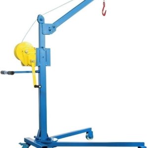 Alzamiento plegable de manivela móvil de la grúa, grúa de elevación portátil de la elevación del vehículo en el hogar (color cabrestante Alzamiento plegable de manivela móvil de la grúa, grúa de elevación portátil de la elevación del vehículo en el hogar (color cabrestante