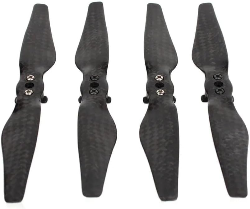 XNasu Carbon Fiber Quick -Release 5332s Propellers for D-JI Mavic Air Drone Quadcopter (Color  2 Pairs)