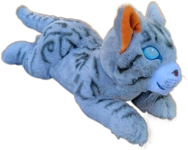 Apachis Warrior Cats Jayfeather – Gato medicinal de peluche Thunder Clan