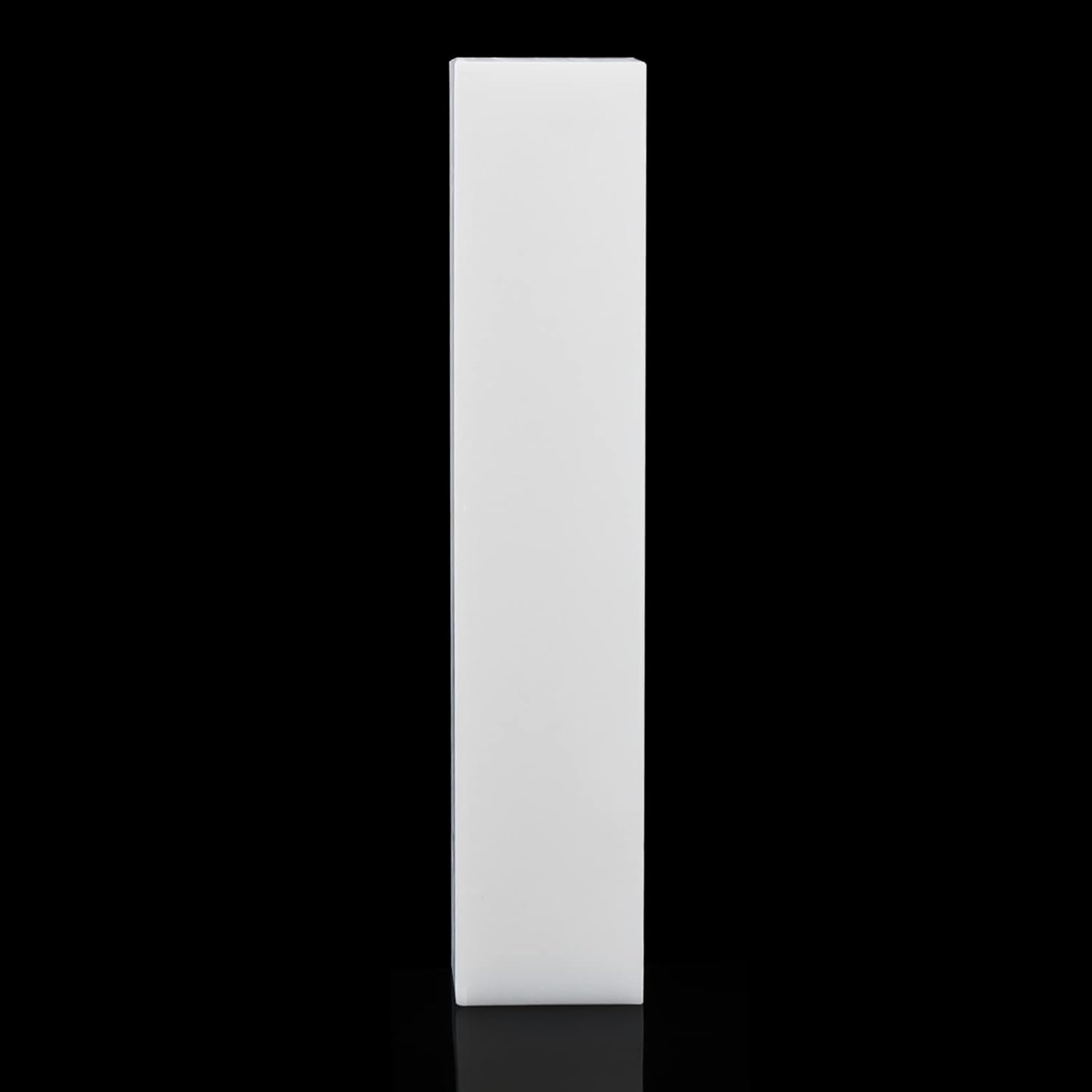LEXININ Bloque roscado de nailon grande de 11.8 x 2.4 pulgadas, bloque roscado de plástico UHMW, bloque de roscado rectangular de nailon sólido para