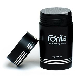 Forila Corrector de pérdida de cabello de fibras de construcción de cabello, 0.81 oz – marrón oscuro Forila Corrector de pérdida de cabello de fibras de construcción de cabello, 0.81 oz – marrón oscuro