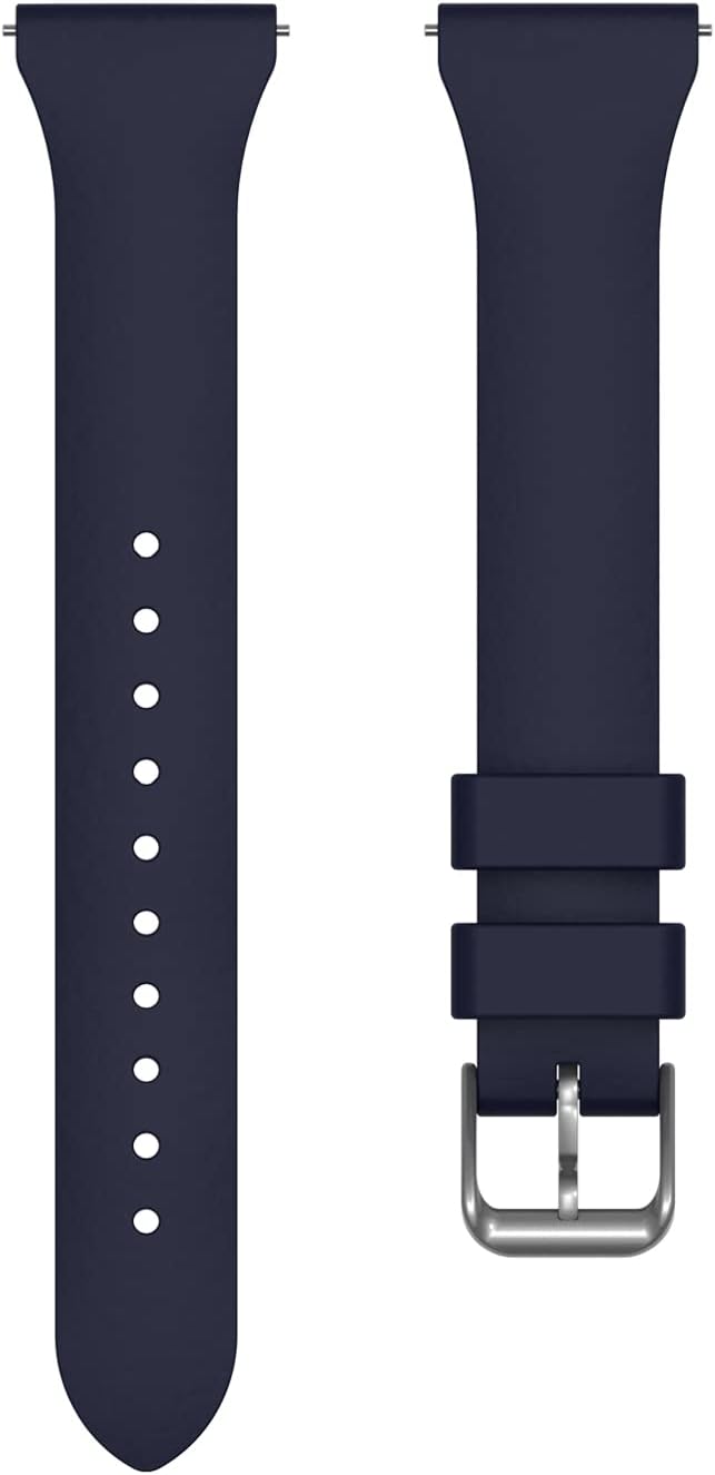 E ECSEM Paquete de 6 correas compatibles con Dbasne TS29 pulseras de repuesto de silicona coloridas, correas de liberación rápida para reloj
