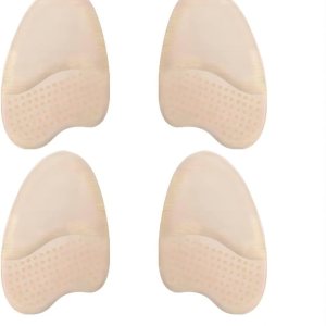 2 pares de almohadillas metatarsianas, cojines de pies para mujer (beige), Beige 2 pares de almohadillas metatarsianas, cojines de pies para mujer (beige), Beige