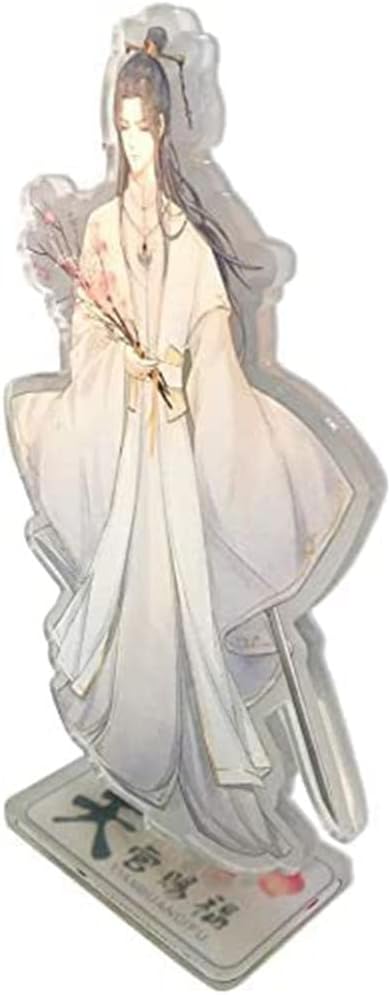 Ginkago Juguetes de licencia de acrílico para niños, modelo de figura de Xie Lian, decoración de escritorio de doble cara, juguetes de anime