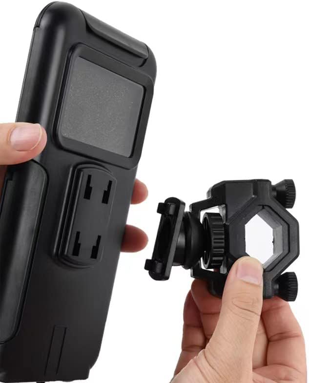 Funda universal impermeable para bicicleta de ducha y ciclismo, soporte de ventosa para baño, abrazadera para bicicleta, rotación 360, inclinación y