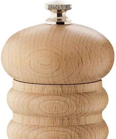 Zassenhaus M020052 – Molinillo manual recargable, 9.4 pulgadas, 9.4 pulgadas, molinillo de sal natural