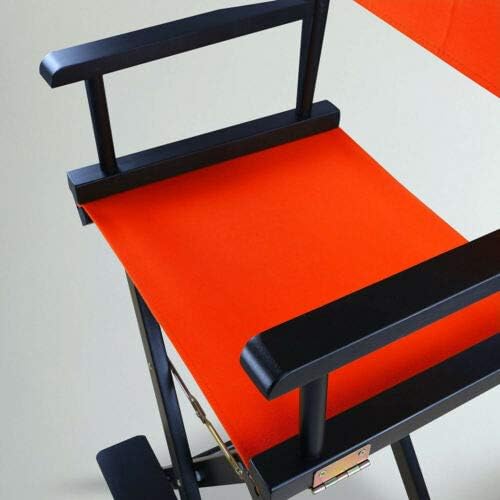 Upone Director Chair – Funda de repuesto para silla de director de 18.0in, lona de repuesto, negro, rojo, blanco, gris, azul (naranja)